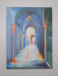 Passage Bleu dans la Médina